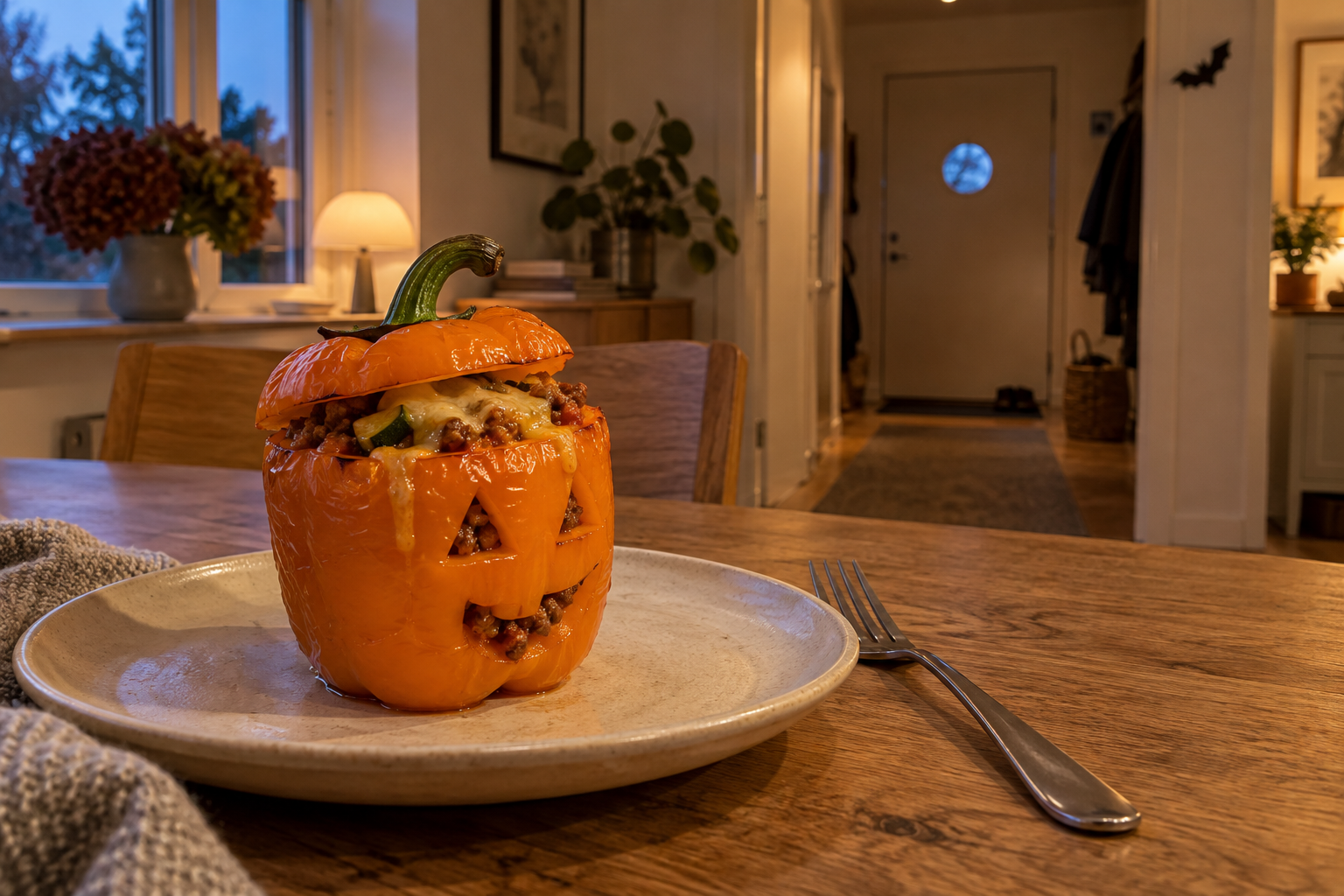 Halloween på keto og peberfrugten, der holdt vagt