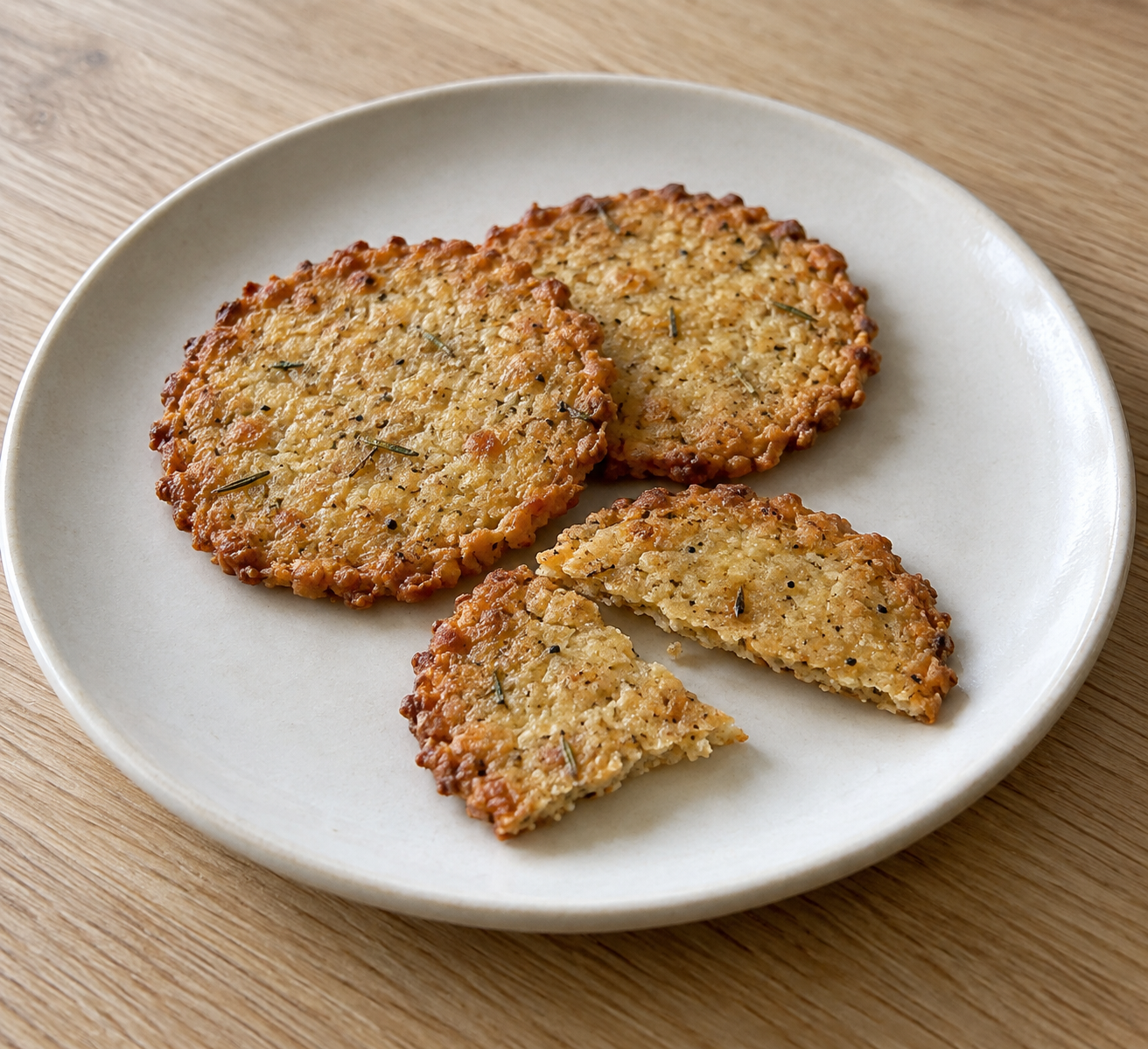 Parmesankiks med rosmarin